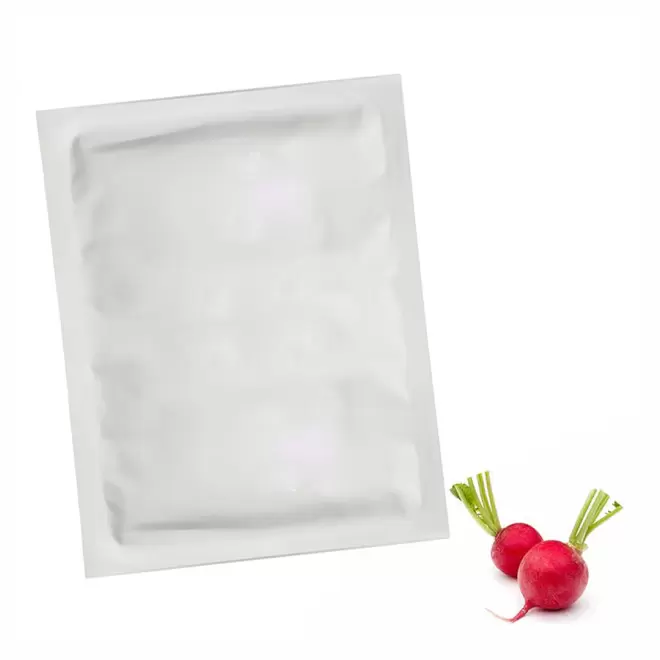 SACHET DE GRAINES PERSONNALISABLE EN QUADRI 'PLANTAI M' - radis