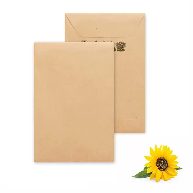 SACHET DE GRAINES PERSONNALISABLE 'FLAURE QUADRI' - tournesol