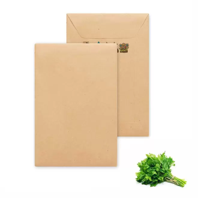 SACHET DE GRAINES PERSONNALISABLE 'FLAURE QUADRI' - persil