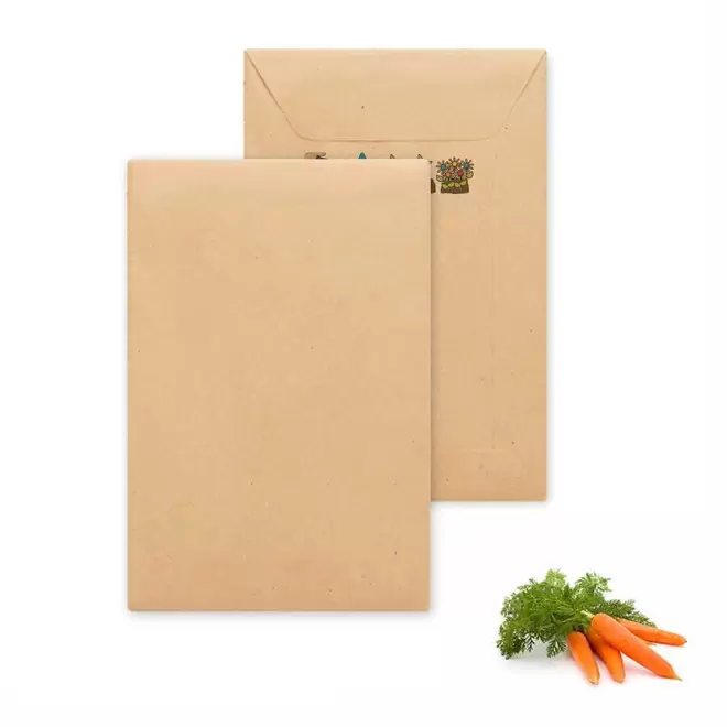 SACHET DE GRAINES PERSONNALISABLE 'FLAURE QUADRI' - carotte