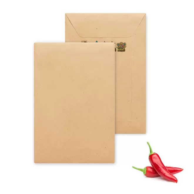 SACHET DE GRAINES PERSONNALISABLE 'FLAURE QUADRI' - piment