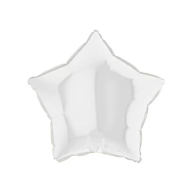 BALLONS PERSONNALISÉS EN MYLAR 'MYLA ÉTOILE' - blanc