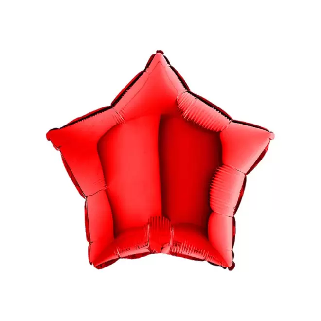 BALLONS PERSONNALISÉS EN MYLAR 'MYLA ÉTOILE' - rouge