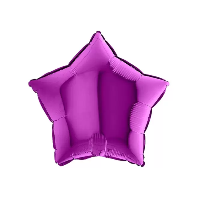 BALLONS PERSONNALISÉS EN MYLAR 'MYLA ÉTOILE' - violet