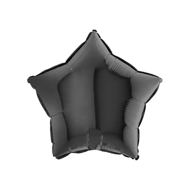 BALLONS PERSONNALISÉS EN MYLAR 'MYLA ÉTOILE' - noir