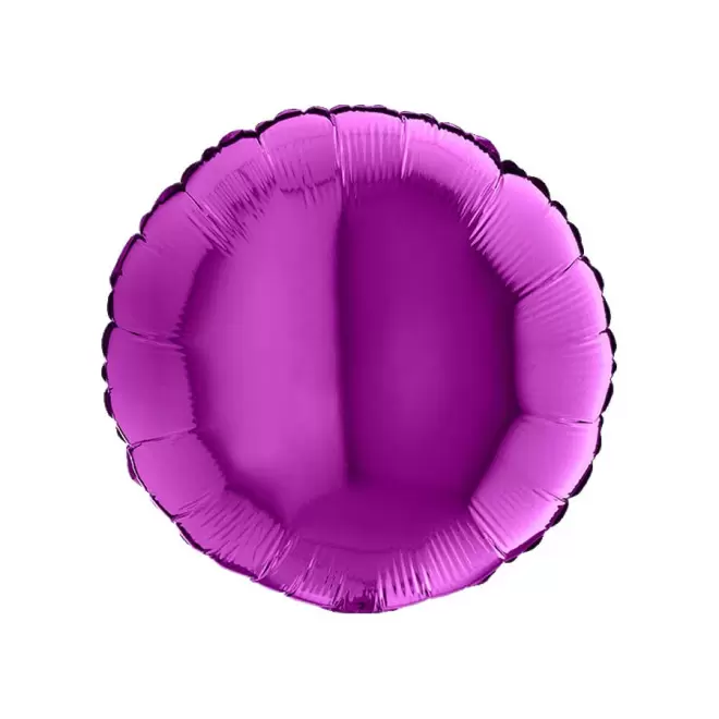 BALLON PERSONNALISÉ EN MYLAR 'MYLA ROND' - violet