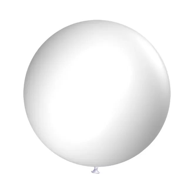  BALLONS DE BAUDRUCHE GÉANTS PERSONNALISÉS 'LUFTA' - blanc