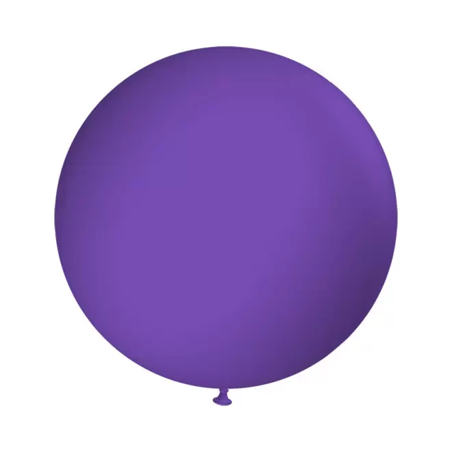  BALLONS DE BAUDRUCHE GÉANTS PERSONNALISÉS 'LUFTA' - violet
