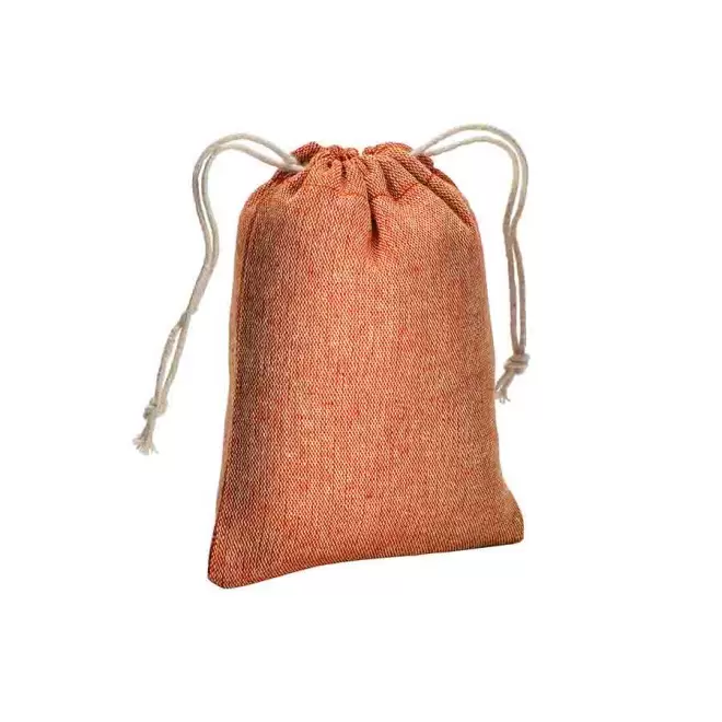 POCHETTE PERSONNALISÉE EN COTON 'SAKOULA RECYCLÉ' 150 GR/M² - orange