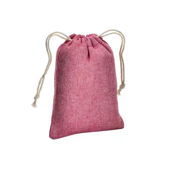 POCHETTE PERSONNALISÉE EN COTON 'SAKOULA RECYCLÉ' 150 GR/M² - rose