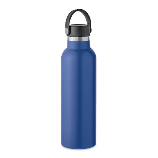 BOUTEILLE PUBLICITAIRE ACIER RECYCLE 700 ML 'BOALA' - bleu
