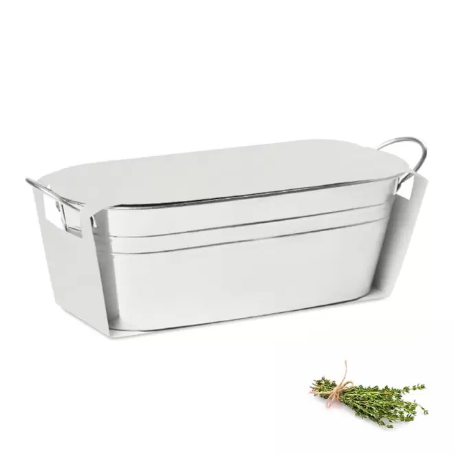 BAC A PLANTES PUBLICITAIRE 'BACAN BLANC' - thym