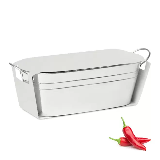 BAC A PLANTES PUBLICITAIRE 'BACAN BLANC' - piment