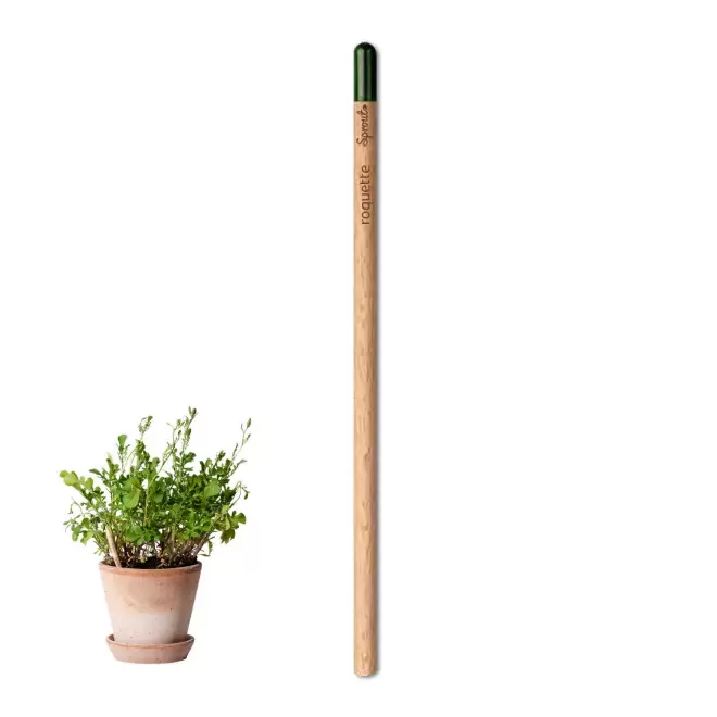 CRAYON PAPIER GRAINES PERSONNALISABLE 'POUSS' - roquette