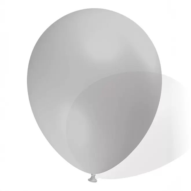 LOT DE 100 BALLONS DE BAUDRUCHE PUBLICITAIRES ø25 CM 'LUFT' - transparent