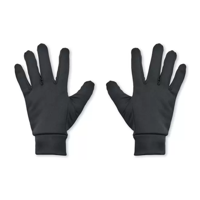 GANTS DE SPORT TACTILES PERSONNALISÉS 'LISPORT' - noir
