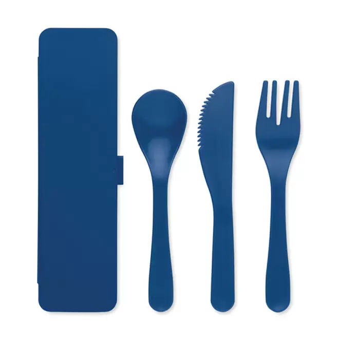 SET DE COUVERTS PUBLICITAIRE 'COUVPI' - bleu