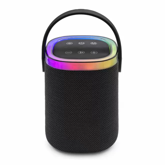 ENCEINTE BLUETOOTH PERSONNALISEE 'POW' - noir