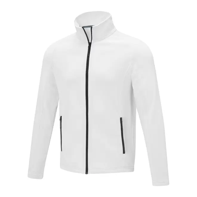 VESTE POLAIRE PUBLICITAIRE HOMME 'ZELIA' - blanc