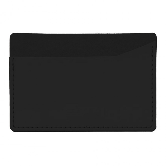 PORTE-CARTE PUBLICITAIRE 'LUCAS' - noir charbon