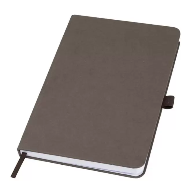 CARNET PUBLICITAIRE A COUVERTURE RIGIDE 'SULEA' 4J - marron