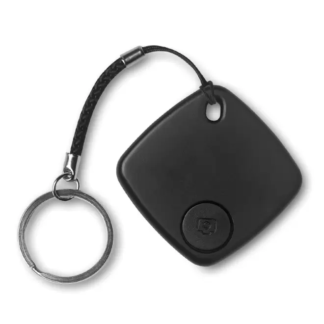 PORTE-CLES CONNECTE PERSONNALISE  'TRACKER' - noir