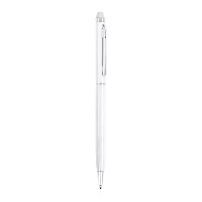 STYLO/STYLET PUBLICITAIRE MINE BLEUE 'SMART TOUCH COLOR' - blanc