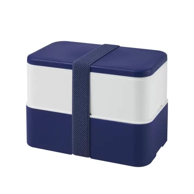 LUNCH BOX PUBLICITAIRE 'STOOBO DOUBLE' RAPIDE 4J - bleu/blanc
