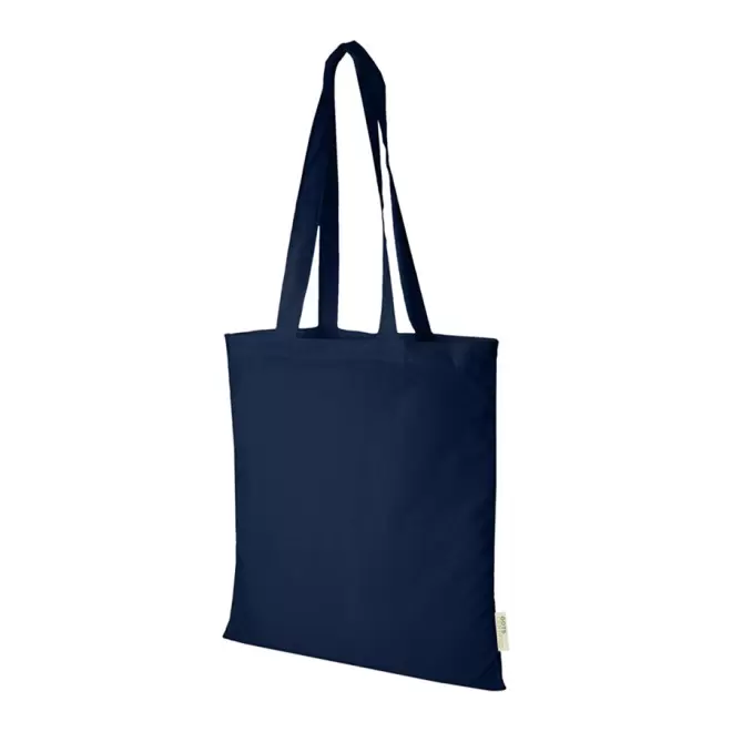 SAC COTON 140G/M2 PUBLICITAIRE 'SUNDO GOTS' 4J - bleu marine