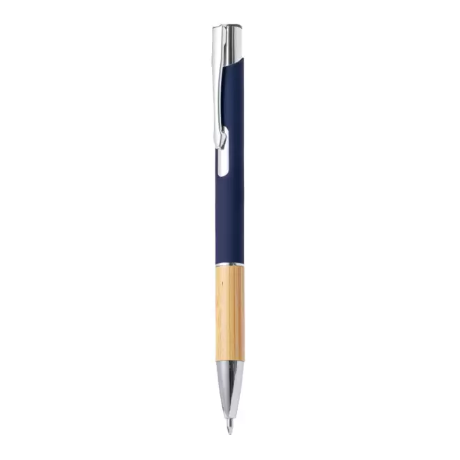 STYLO PUBLICITAIRE EN ALUMINIUM 'ALUSTI SOFT' - bleu