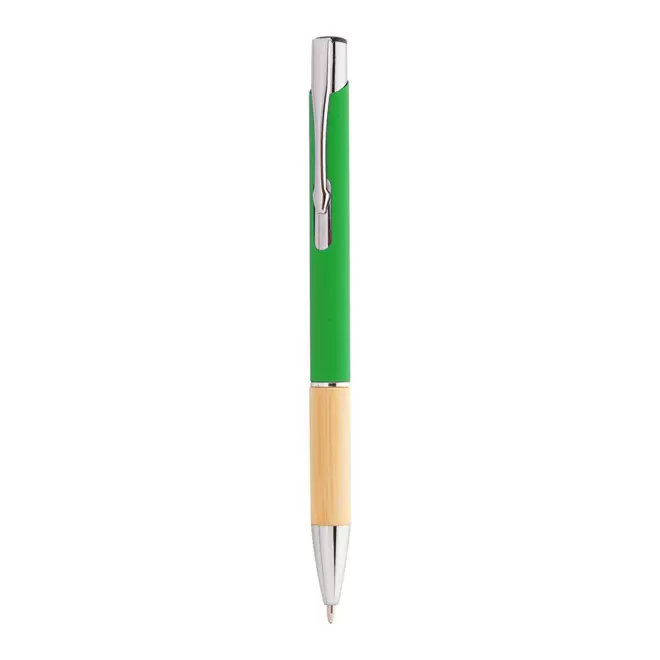 STYLO PUBLICITAIRE EN ALUMINIUM 'ALUSTI SOFT' - vert