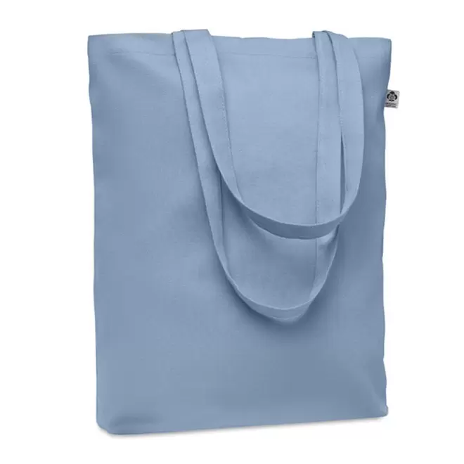 SAC PUBLICITAIRE 270 GR 'SUNDO BIO' - bleu ciel