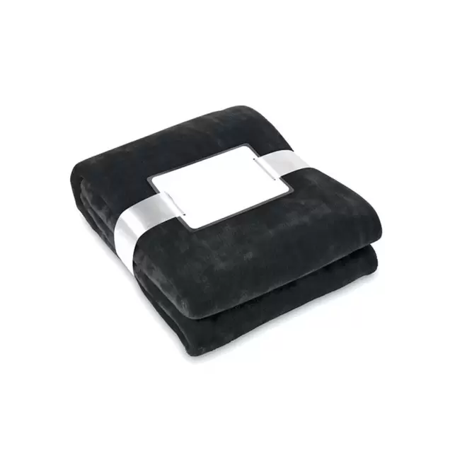 COUVERTURE PERSONNALISÉ 'HOVA' - noir