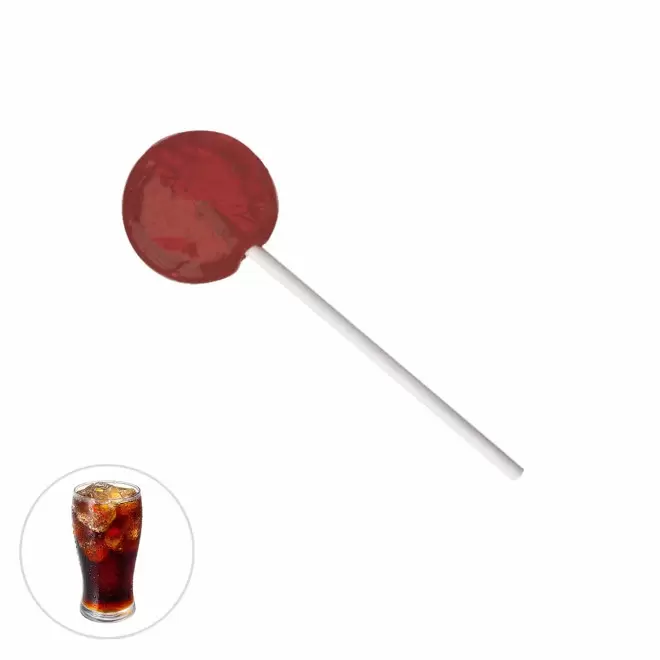 LOT DE 100 SUCETTES PLATES PERSONNALISABLE 'CHUPETTA' - cola