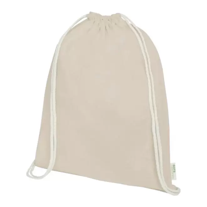 SAC À DOS COTON BIOLOGIQUE 140 GR/M² PUBLICITAIRE 'PAPEY' 4J - naturel