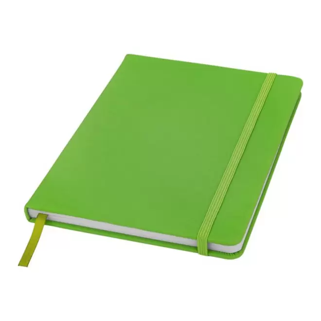 CARNET A5 PUBLICITAIRE 'TOMASO' 4J - citron vert