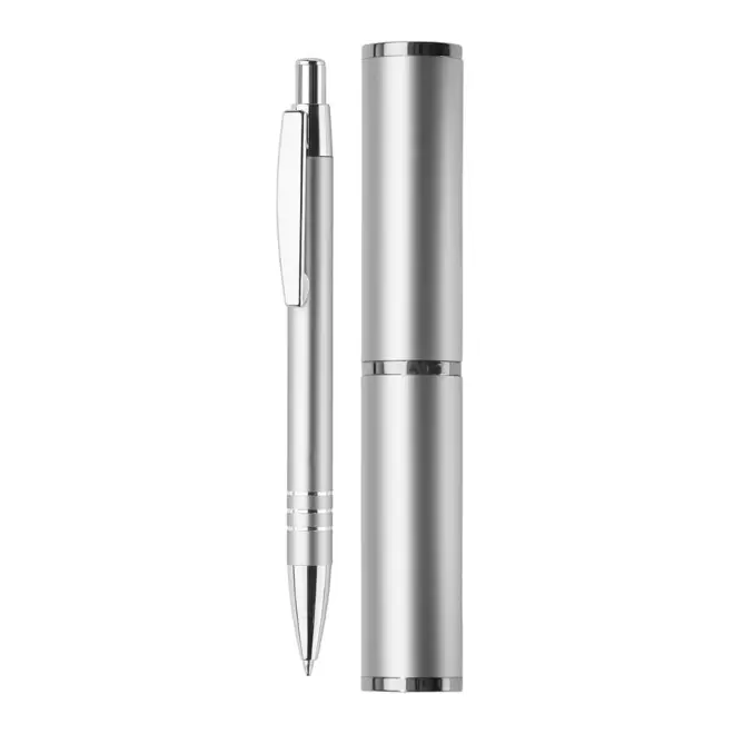 STYLO PERSONNALISÉ EN ALUMINIUM 'ROCOCO' 4J - argente