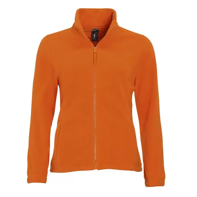 VESTE POLAIRE PUBLICITAIRE ZIPPEE FEMME 'NORTH' 300 GR/M² - orange