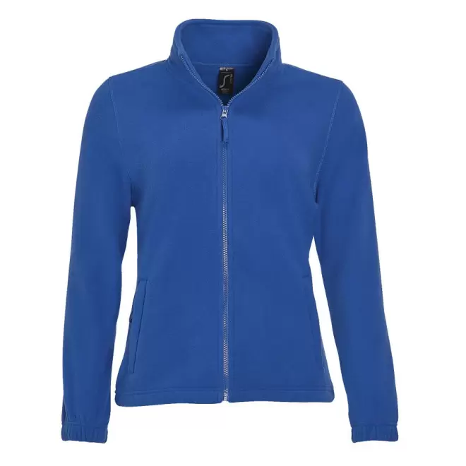 VESTE POLAIRE PUBLICITAIRE ZIPPEE FEMME 'NORTH' 300 GR/M² - bleu royal