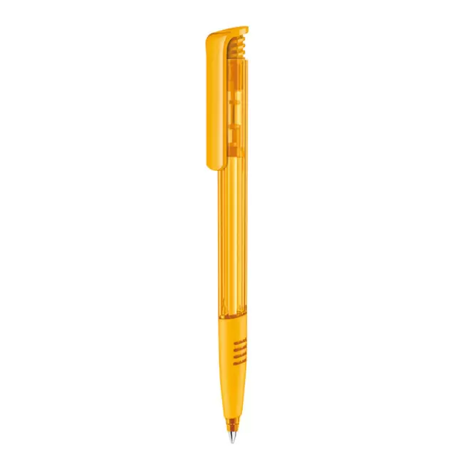 STYLO PERSONNALISÉ SENATOR® 'SUPER HIT GRIP CLEAR' - jaune