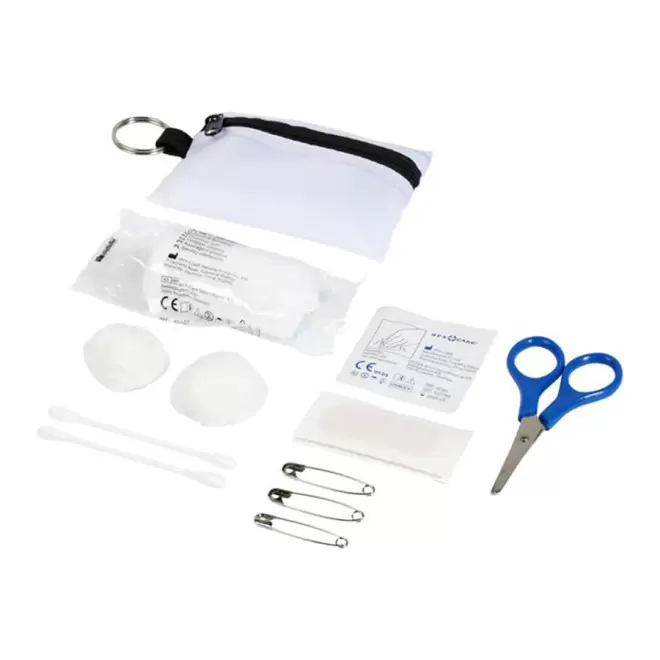 TROUSSE DE PREMIERS SECOURS PERSONNALISEE 'SAFO' - blanc
