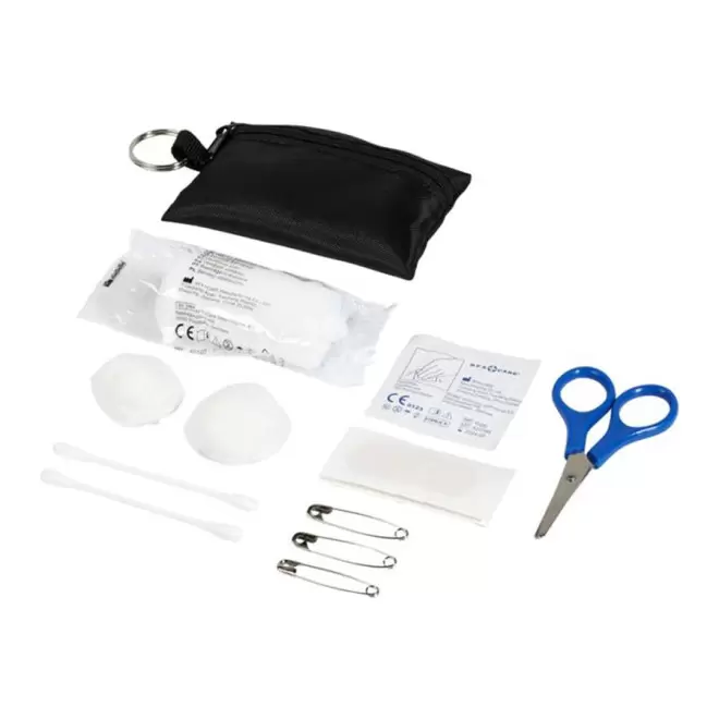 TROUSSE DE PREMIERS SECOURS PERSONNALISEE 'SAFO' - noir