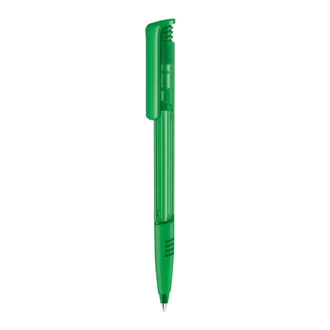 STYLO PERSONNALISÉ SENATOR® 'SUPER HIT GRIP CLEAR' - vert foncé