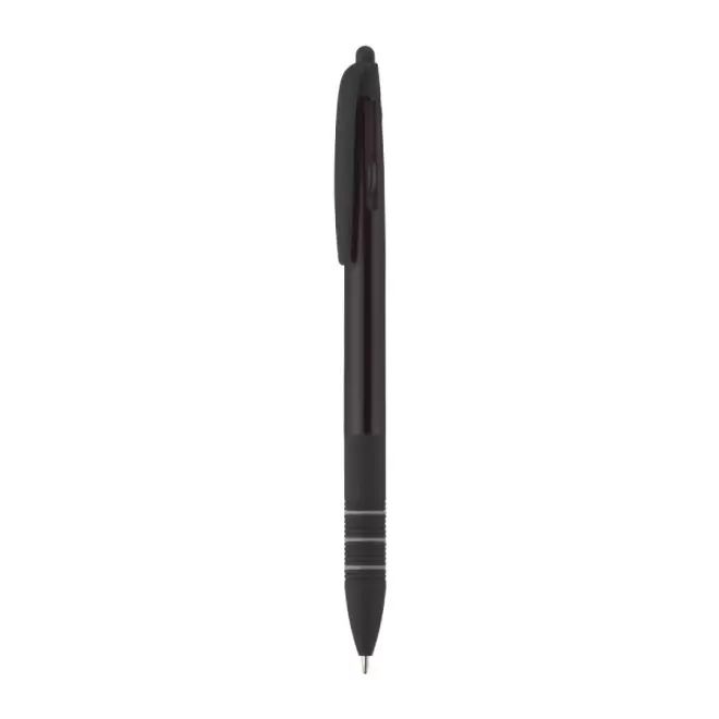 STYLO PUBLICITAIRE 3 COULEURS AVEC STYLET 'MAYALL' - noir