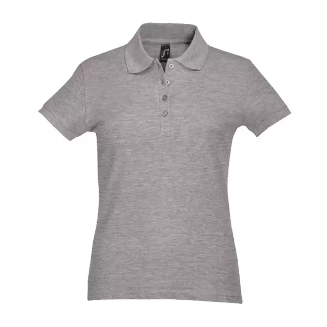 POLO PUBLICITAIRE FEMME 'PASSION' 170 GR/M² - gris chiné