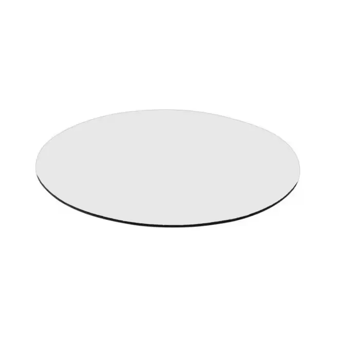 TAPIS DE SOURIS PERSONNALISABLE ROND 'SULIM' - blanc