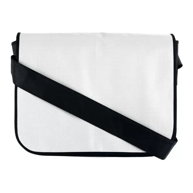 SACOCHE BESACE PUBLICITAIRE 'FRANCFORT' - blanc