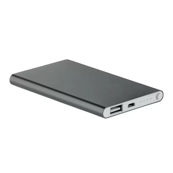BATTERIE DE SECOURS 4000 MAH PERSONNALISABLE 'POWERDOCK' - anthracite