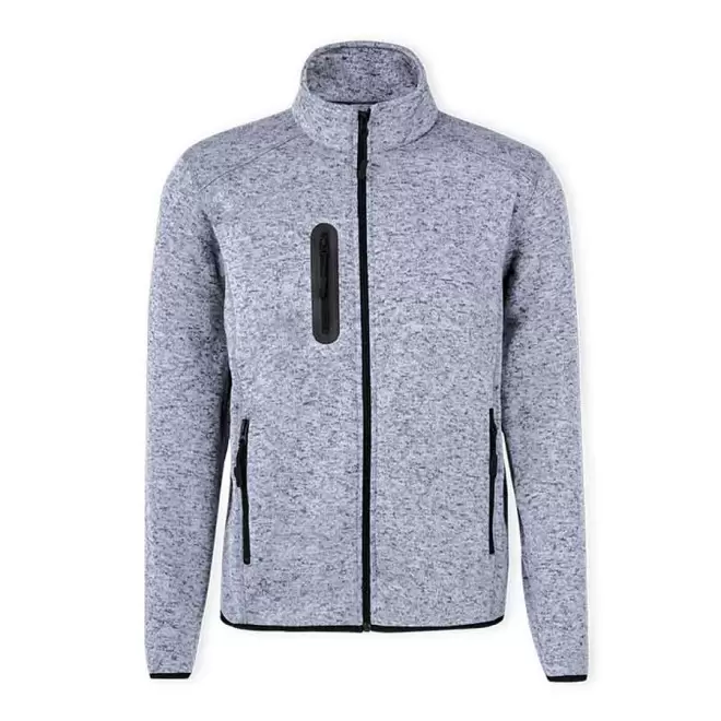 VESTE POLAIRE MIXTE PUBLICITAIRE 'EVREN' - gris clair