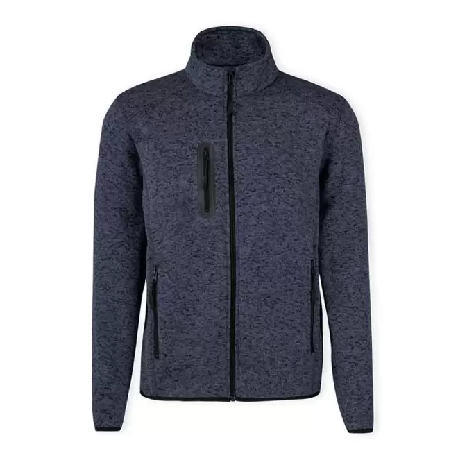 VESTE POLAIRE MIXTE PUBLICITAIRE 'EVREN' - gris foncé